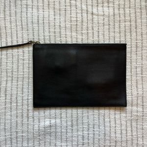 Madewell Leather Pouch Clutch
